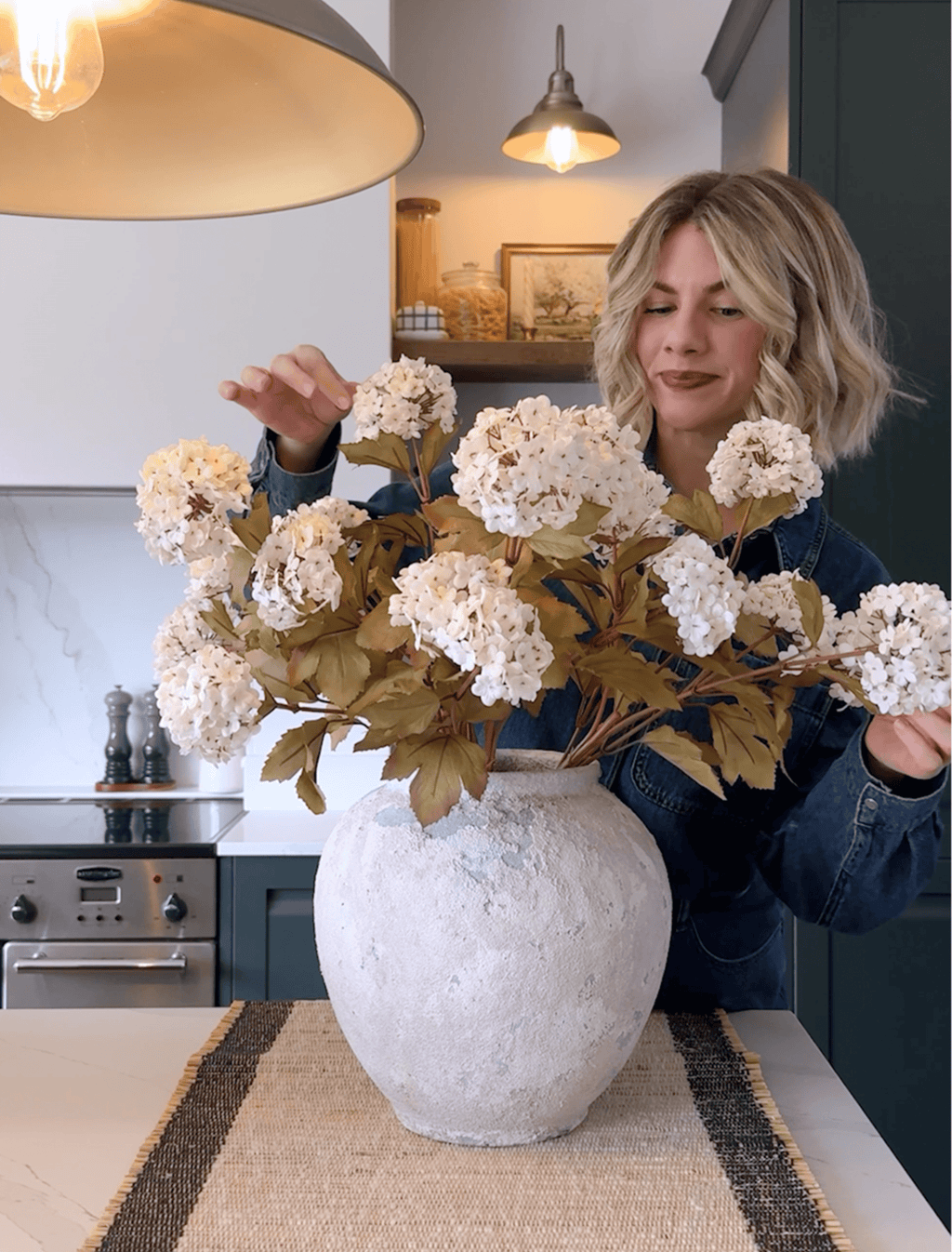 White Viburnum Flower