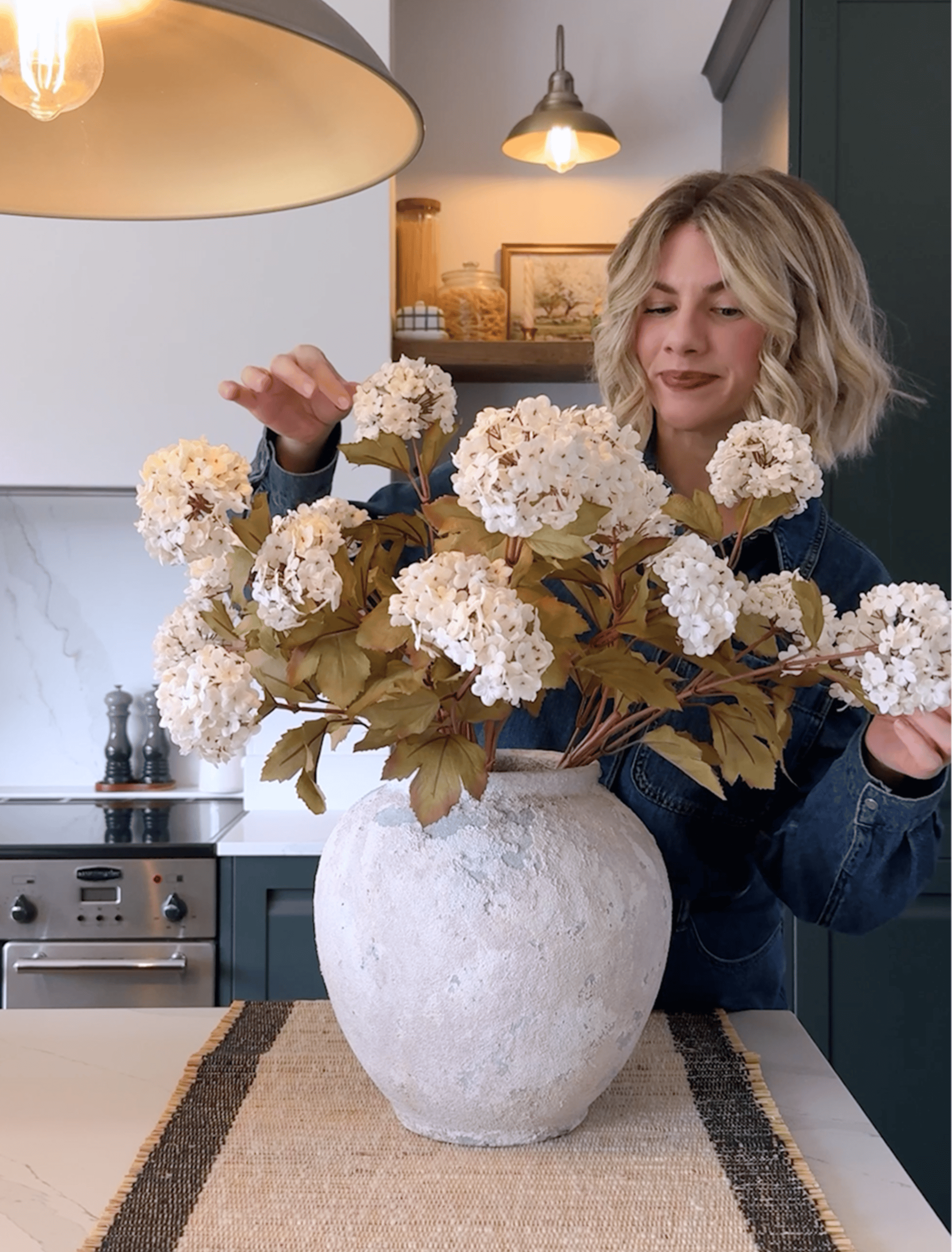 White Viburnum Flower