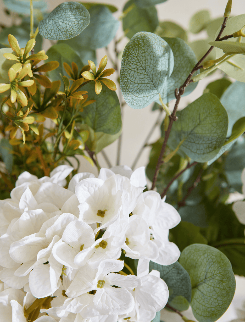 Eucalyptus White Hydrangea
