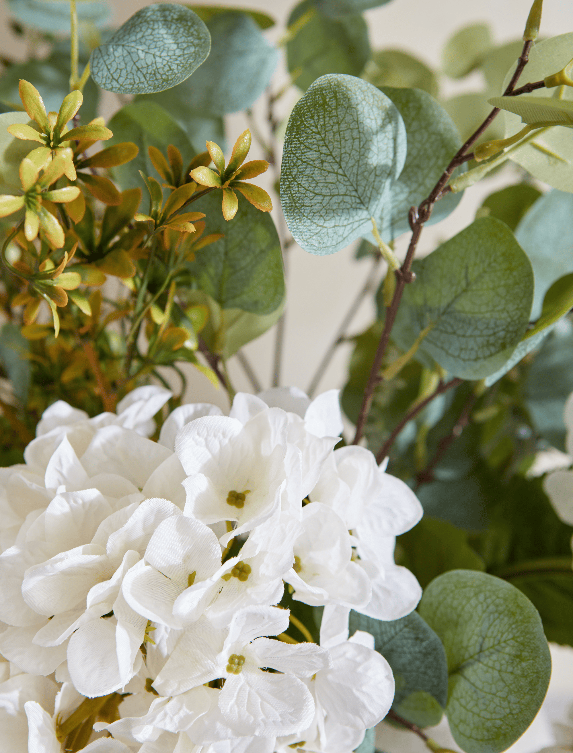 Eucalyptus White Hydrangea
