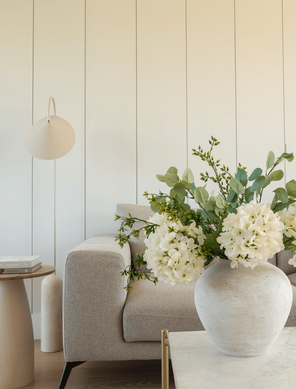 Eucalyptus White Hydrangea