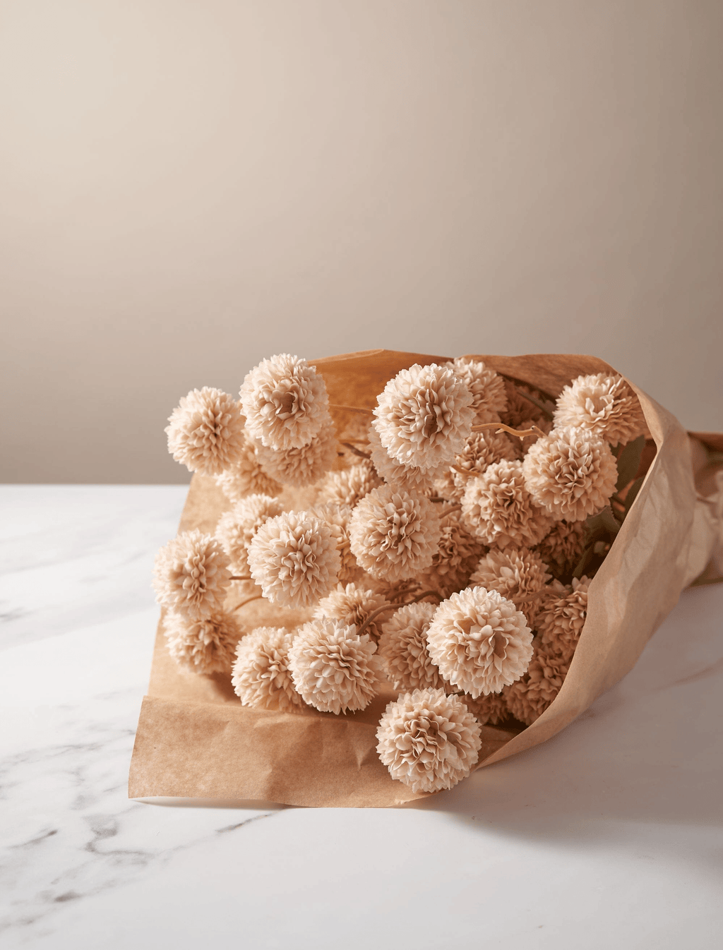 Cream Kiku Flower