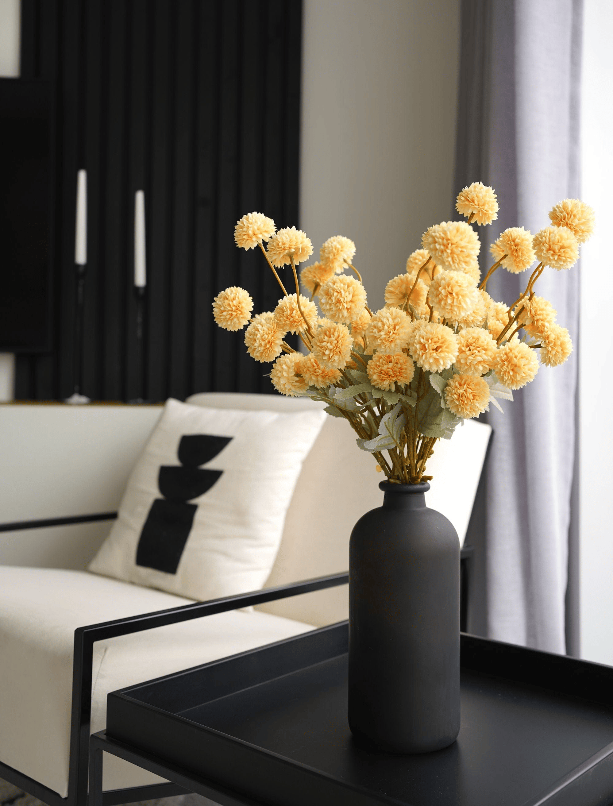 Yellow Kiku Flower
