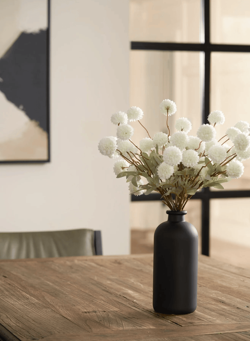 White Kiku Flower