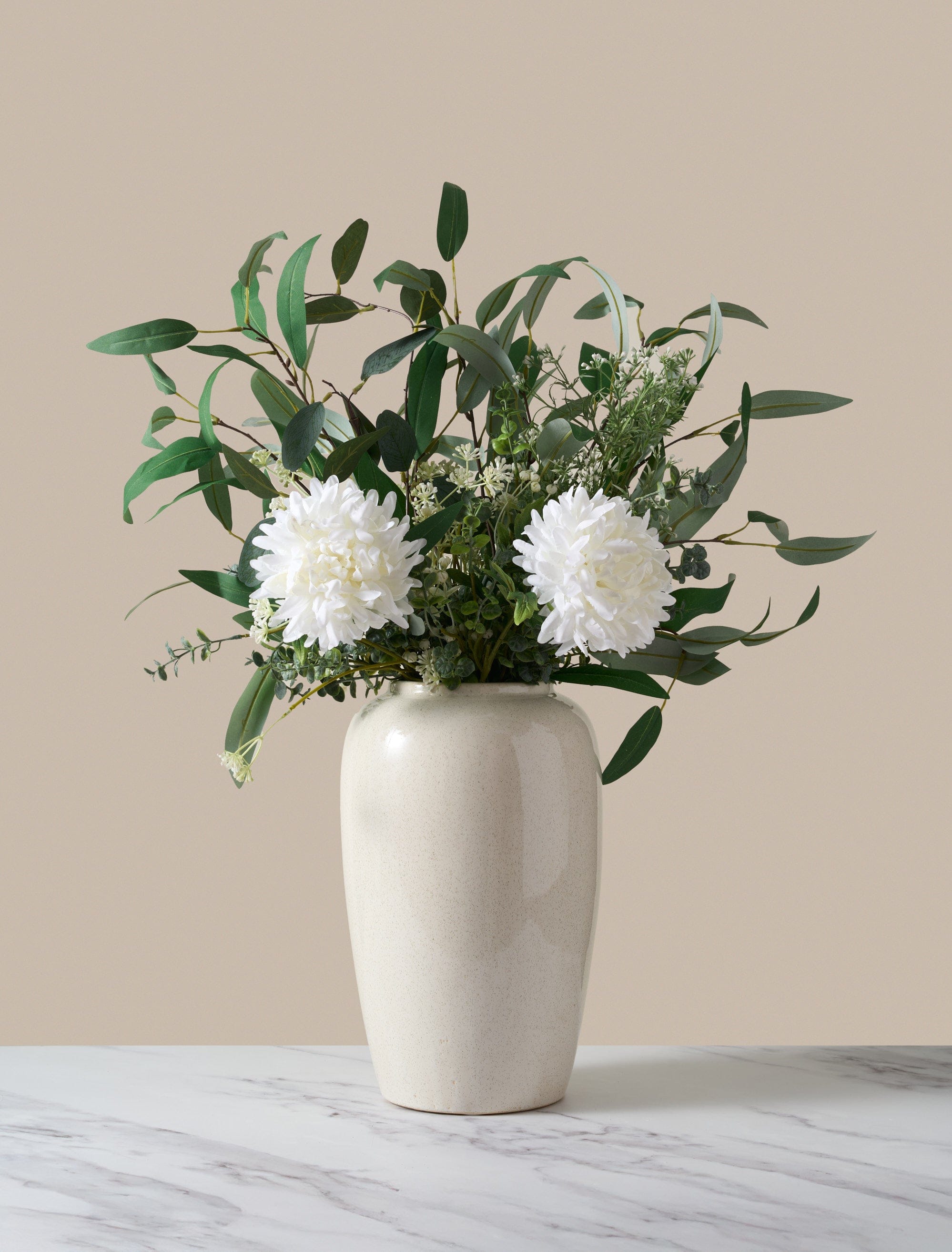 White Dahlia Green