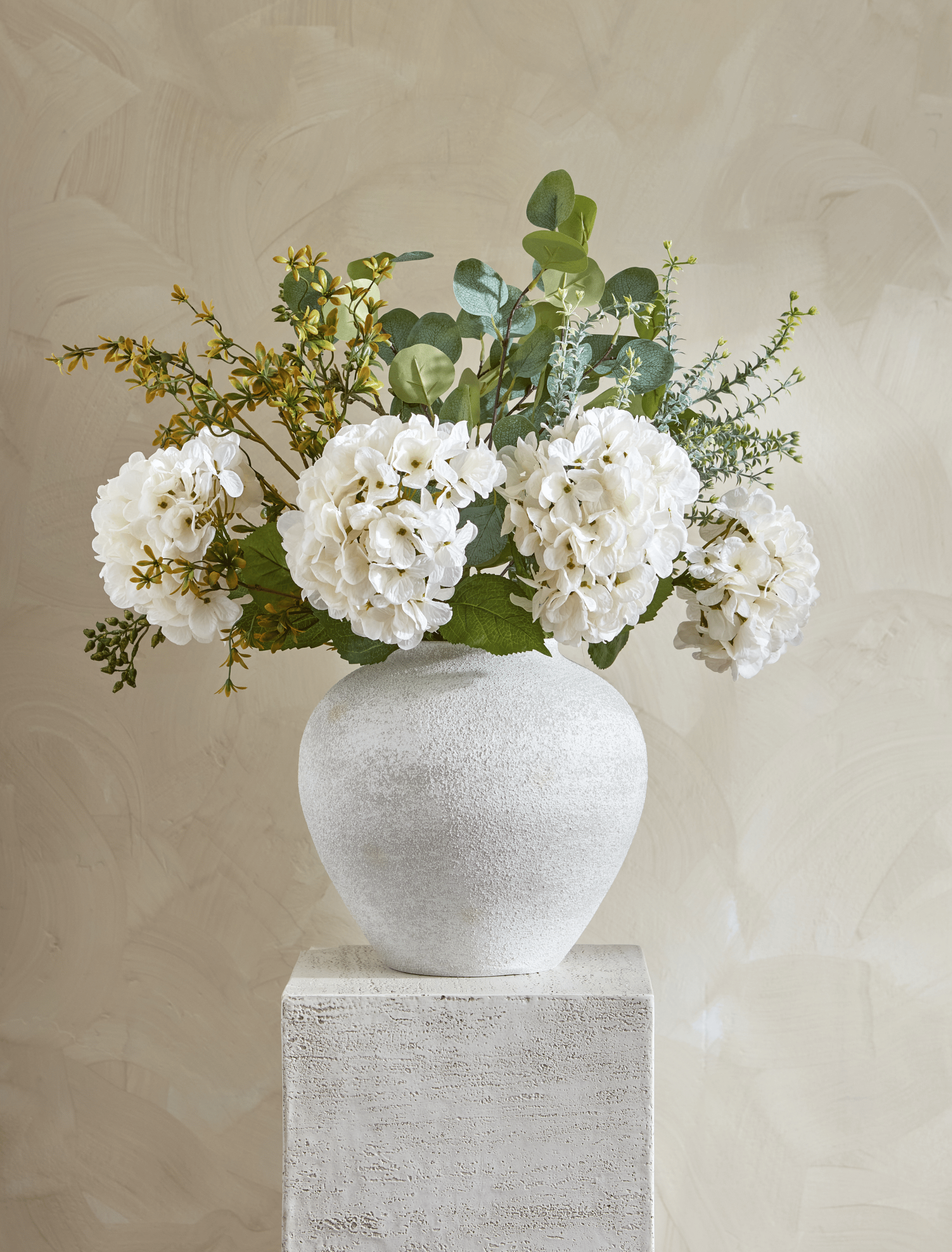 Eucalyptus White Hydrangea