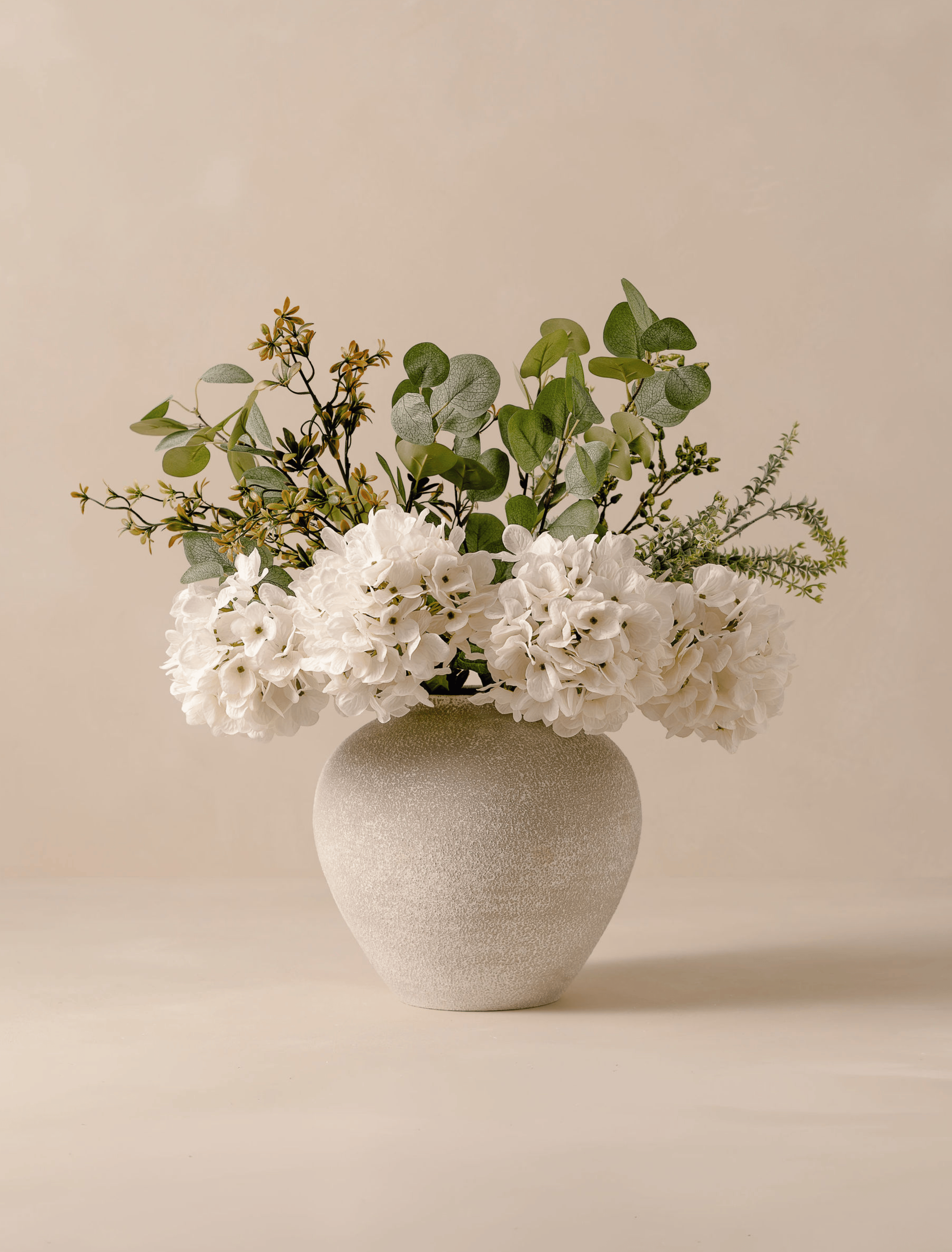 Eucalyptus White Hydrangea